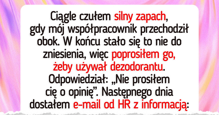 Chciałem być uprzejmy, a skończyłem na dywaniku w dziale kadr