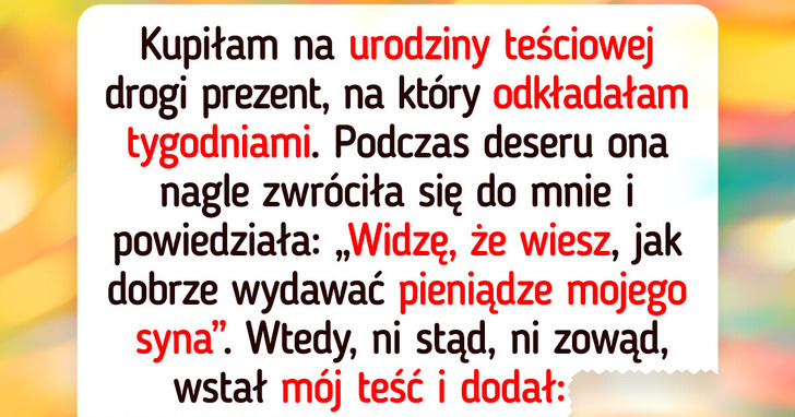 Teściowie upokorzyli mnie przy całej rodzinie — nie zamierzam milczeć