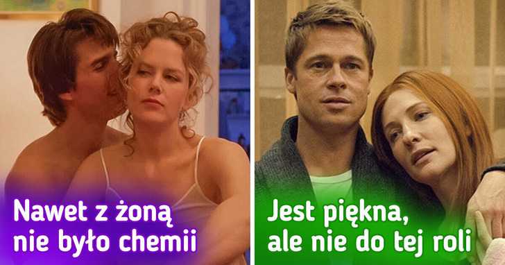 10 par aktorów, między którymi zdecydowanie nie było ekranowej chemii