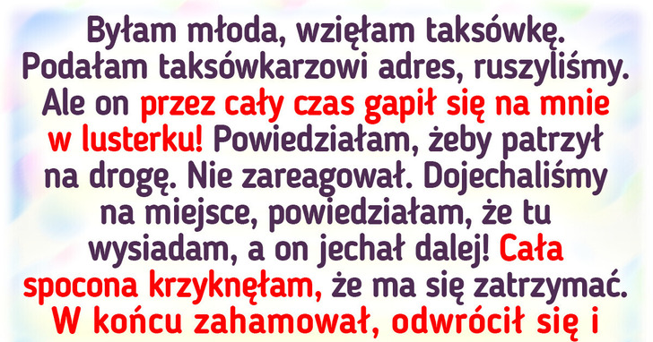 17 przejazdów taksówką, które dostarczyły więcej emocji niż film akcji