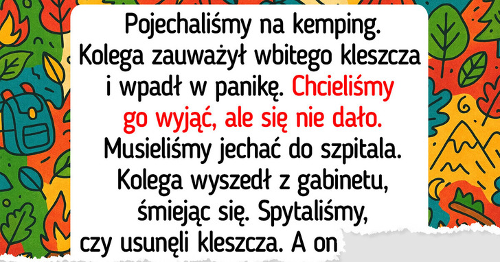 17 osób, które wybrały się na wycieczkę, ale oprócz pięknych widoków znalazły coś nieoczekiwanego