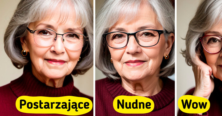 7 modnych okularów, które sprawią, iż będziesz wyglądać młodziej