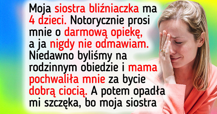 Odmówiłam opieki nad dziećmi siostry po tym, jak ona i jej mąż upokorzyli mnie podczas rodzinnej kolacji