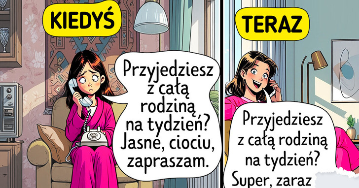 17 komiksów, które przypominają, jak żyliśmy przed epoką telefonów i zakupów przez internet