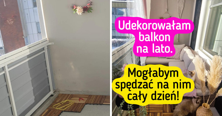 15 osób, które zamieniły balkon w letni raj