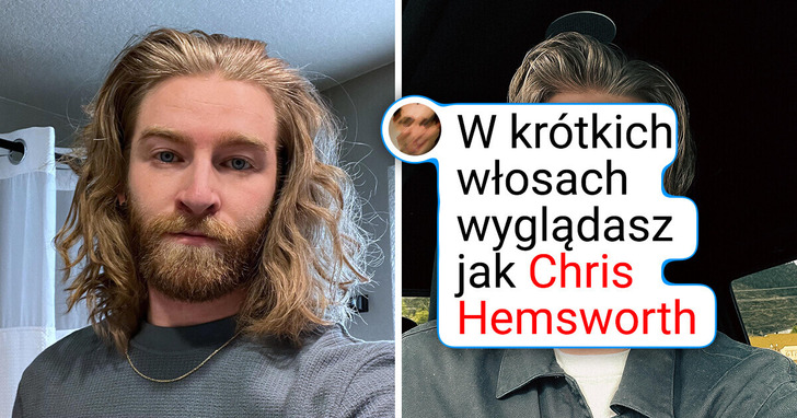 15 mężczyzn, którzy pokazali, iż nowa fryzura robi ogromną różnicę