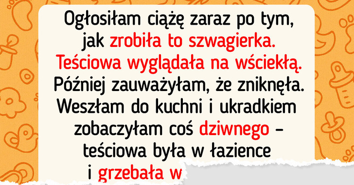 Moja teściowa próbowała udowodnić, iż „udaję ciążę” — jej sposób mnie zszokował