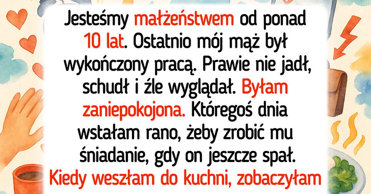 Weszłam do kuchni zrobić mężowi śniadanie. Wyszłam z decyzją o rozwodzie
