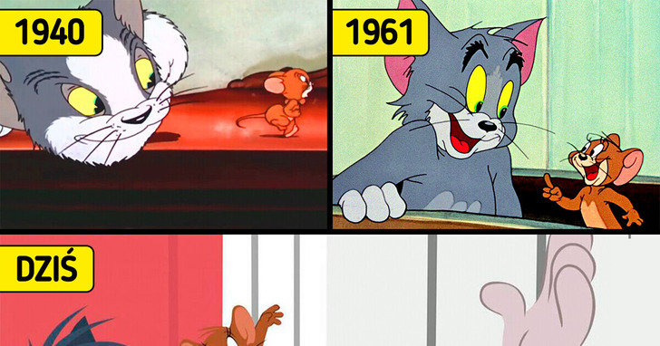 Jak z biegiem lat zmieniały się najsłynniejsze kreskówki z naszego dzieciństwa?