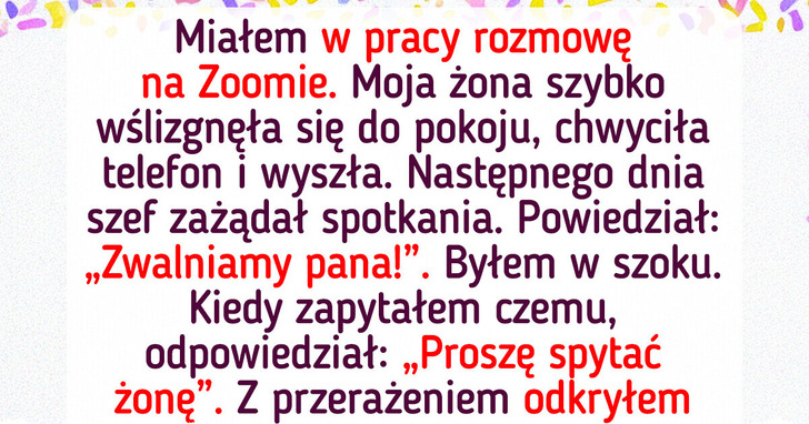 12 historii o ludziach, których wyrzucono z pracy z dziwnych powodów