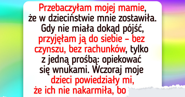 Moja mama żąda zapłaty za pilnowanie wnuków — pokazałam jej, jak wygląda rzeczywistość