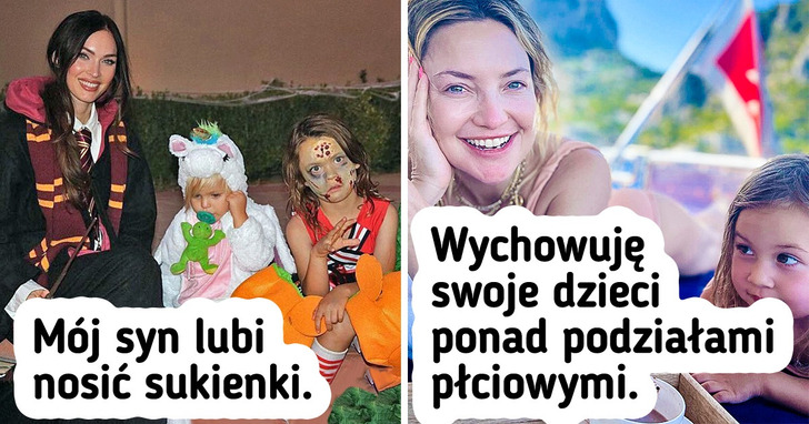 8 sławnych matek, które wychowują swoje dzieci w unikalny sposób