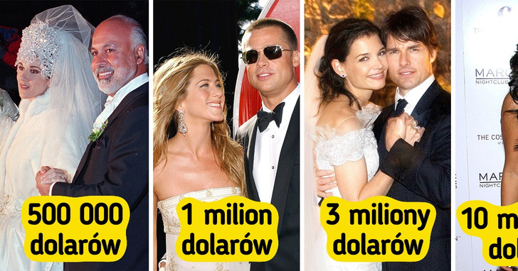 15 najdroższych ślubów gwiazd — ocenione od najmniej do najbardziej hucznych