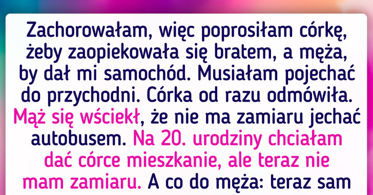„Nie będę już robić za nich wszystkiego”. Pewna kobieta opowiedziała, dlaczego przestała pomagać rodzinie