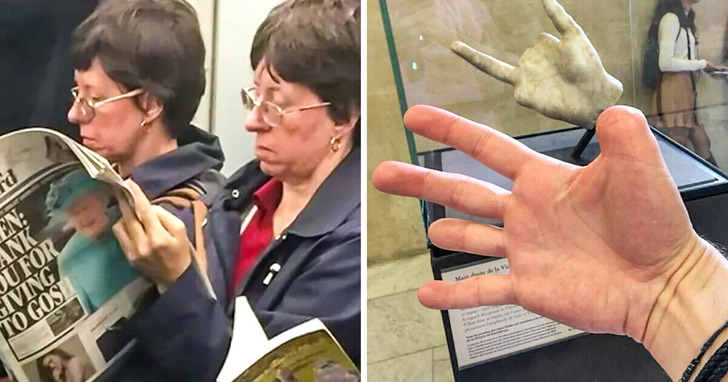 17 zaskakujących zbiegów okoliczności uchwyconych na zdjęciach