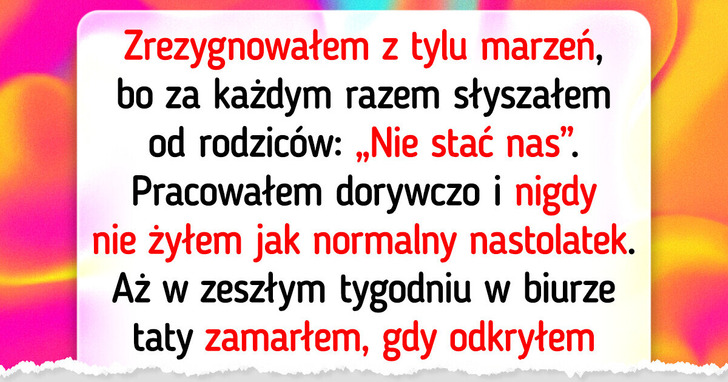 Moje dzieciństwo było kłamstwem. Nie przebaczę swoim rodzicom