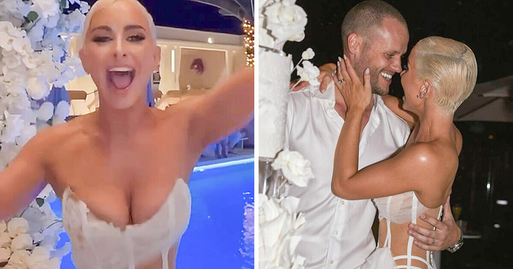 Panna młoda odpowiada ludziom, którzy skrytykowali jej kontrowersyjną suknię ślubną