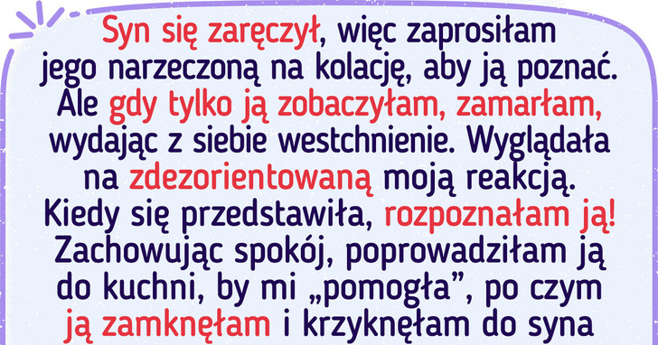 Mój syn przyprowadził do domu narzeczoną, a ja od razu wezwałam policję