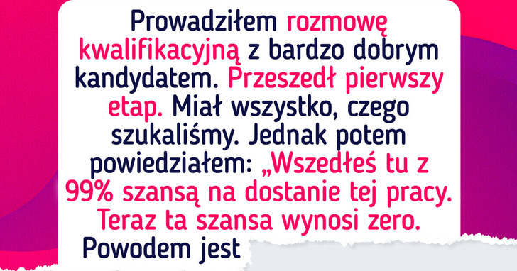 7 błędów, które mogą zniszczyć twoją rozmowę kwalifikacyjną w 10 sekund