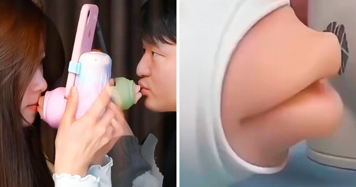 Chiński gadżet z ruchomymi ustami pozwala całować ukochane osoby z dowolnego miejsca na świecie