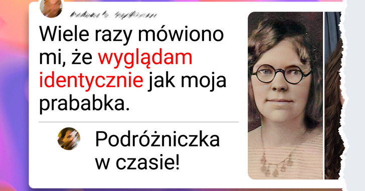 15 zdjęć rodzinnych pokazujących, iż geny lubią powtarzać schemat