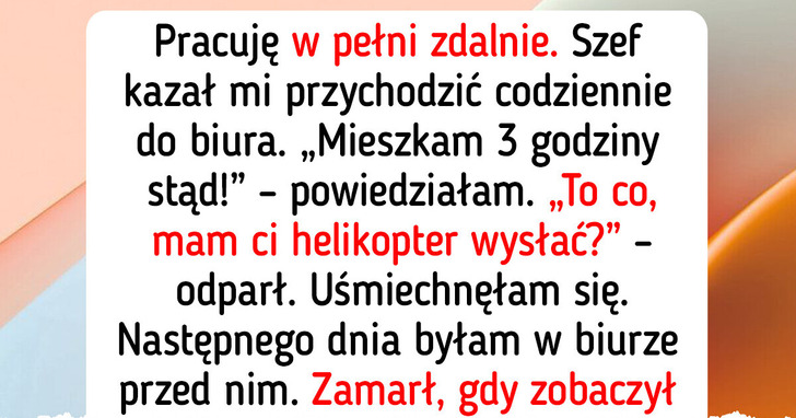 Szef kazał mi wrócić do biura. Odmówiłam — teraz sprawą zajmuje się HR