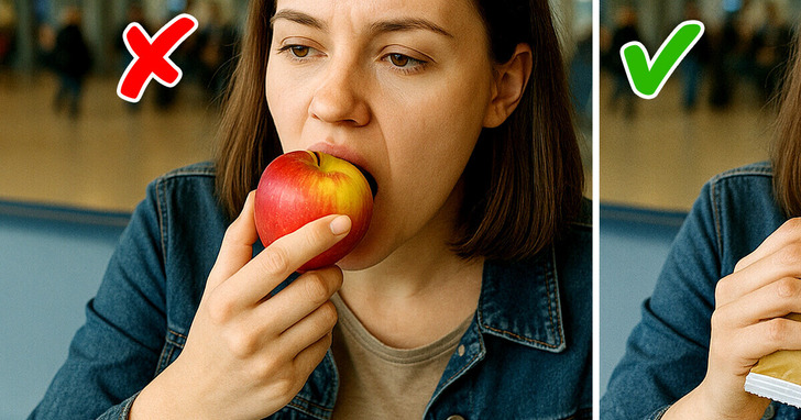 14 produktów, których lepiej nie jeść przed lotem — mogą wywołać problemy