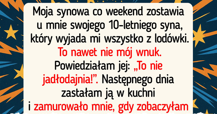 Powiedziałam „nie” opiece nad dzieckiem. Reakcja synowej mnie zaskoczyła