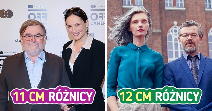 15+ celebrytek, które są wyższe od swoich partnerów i nie mają z tym żadnego problemu