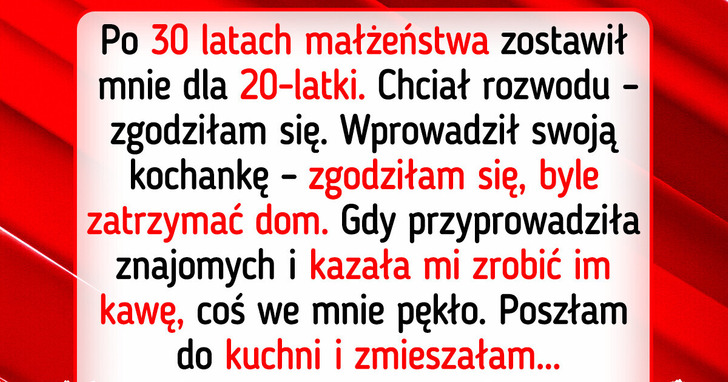 Mój mąż chce rozwodu, ale nalega, byśmy przez cały czas mieszkali razem — z jego kochanką