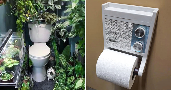 23 osoby, które ozdobiły swoje łazienki w bardzo oryginalny sposób