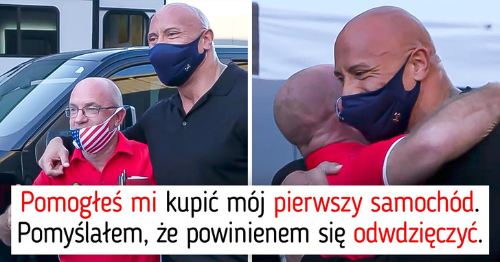 Dwayne Johnson podarował uroczy prezent człowiekowi, który pomógł mu, gdy był bezdomny