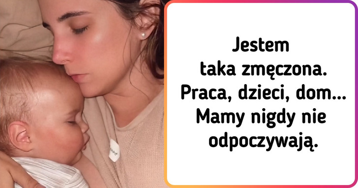 Kobieta opowiada o trudnościach macierzyństwa i pokazuje, iż życie z dziećmi nie zawsze jest usłane różami