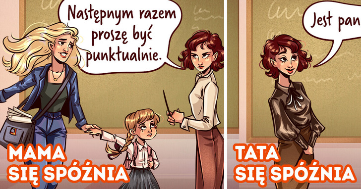 15 podwójnych standardów dotyczących rodzicielstwa, które już dawno powinny odejść do lamusa