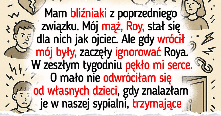 Kazałam dzieciom wyprowadzić się z domu — mąż jest dla mnie najważniejszy