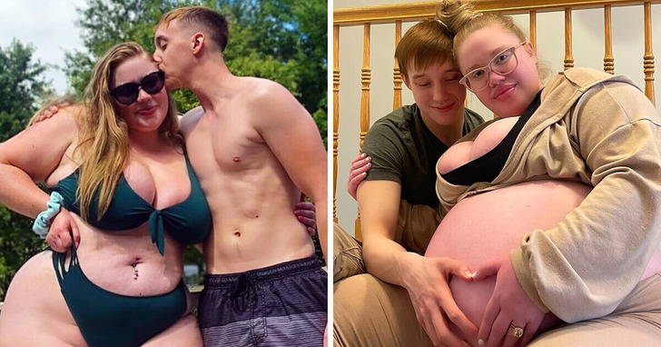 „Jesteśmy sobie pisani” — pomimo szyderstw chłopak poślubił kobietę ważącą 114 kilogramów