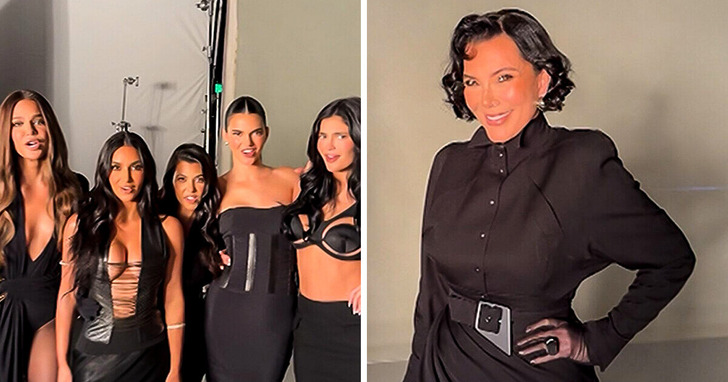 Siostry Kardashian-Jenner i 69-letnia mama Kris znów połączyły siły i wystąpiły w oszałamiającej sesji zdjęciowej