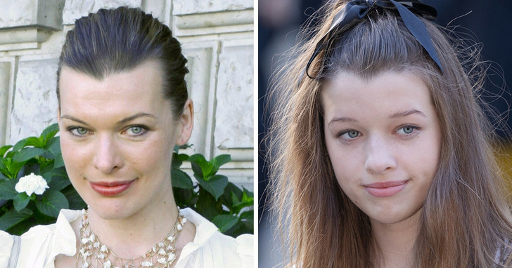 10 zdjęć celebrytów i ich dzieci, które stanowią dowód na klonowanie ludzi