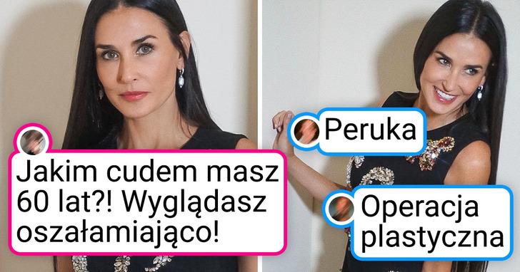 60-letnia Demi Moore udostępniła na Instagramie filmik, na którym tańczy. Wywołała nim burzę