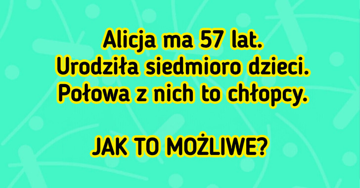8 śmiesznych zagadek z twistem