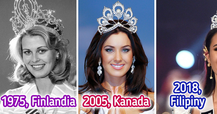 Jak wyglądały Miss Universe na przestrzeni lat
