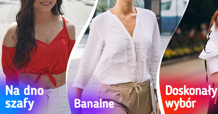 10 modnych bluzek i topów, które uatrakcyjnią choćby banalną stylizację