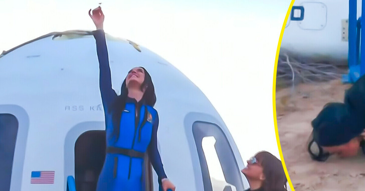 Internet reaguje na pełen emocji powrót Katy Perry z kosmosu