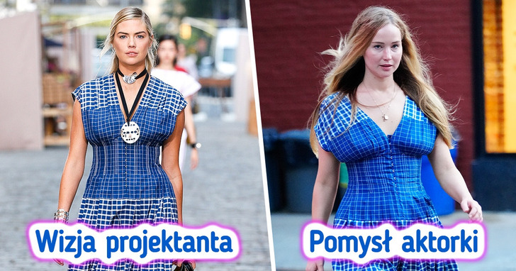 17 oszałamiających kreacji, które wyglądają zupełnie inaczej na modelkach i na gwiazdach