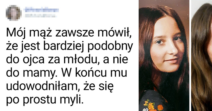 17 osób, które wyglądają jak klony swoich krewnych