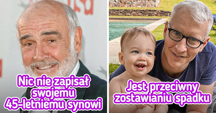 12 znanych osób, które zdecydowały, iż nie zostawią dzieciom swojego majątku