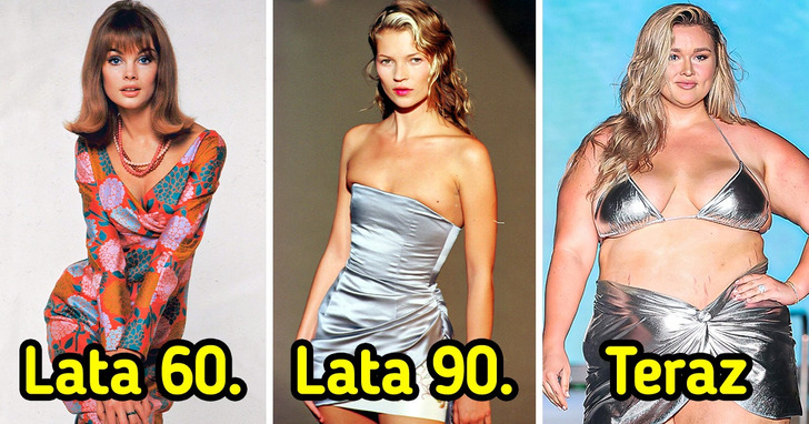 20+ zdjęć pokazujących, jak zmieniały się modelki na przestrzeni lat