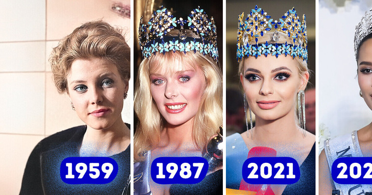 Jak zmieniały się standardy urody Miss World w 74-letniej historii konkursu i kto zdobył koronę w 2025 roku