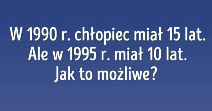 Szybki test inteligencji: 3 zagadki, które sprawdzą Twoje logiczne myślenie