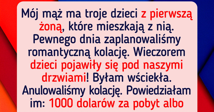 Zażądałam opłaty od moich pasierbów za nocleg — niespodziewane wizyty kosztują